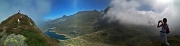 15 Panoramica in cresta alla cima di Mezzeno